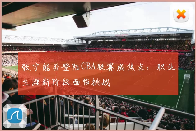 张宁能否登陆CBA联赛成焦点,职业生涯新阶段面临挑战